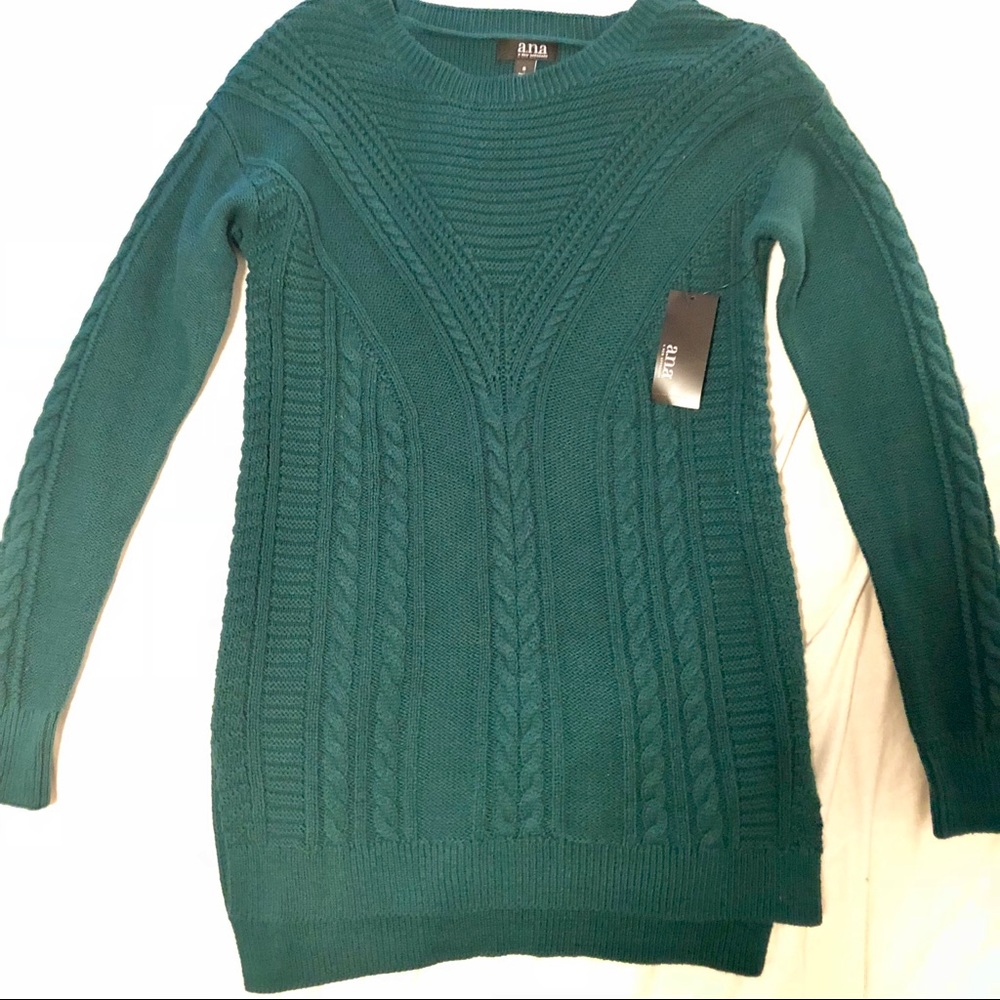 A.N.A Green Sweater size Small